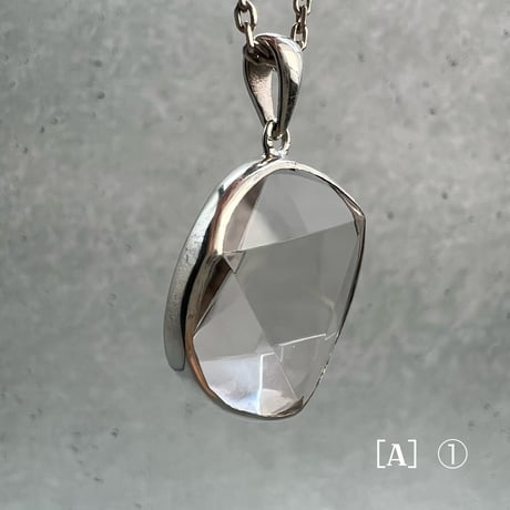 【ガウリシャンカール産】スモーキークォーツ "六芒星" シルバー925ペンダントトップ［A］/Gaurishankar Smorky Quartz Hexagram Pendant