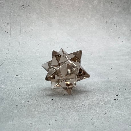 【ガウリシャンカール産】天然ヒマラヤスモーキークォーツ アステロイド⑥/Gaurishankar HimalayanSmoky Quartz "Asteroid"Super Markaba Star