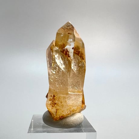 【ガネッシュヒマール産】天然ヒマラヤ水晶/Ganesh Himal Limonite in Himalayan Quartz
