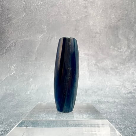 【ハイクオリティ】ネパール産天然ヒマラヤカイヤナイト バレルビーズ①/Nepal﻿ Himalayan Kyanite﻿ Barrel Beads