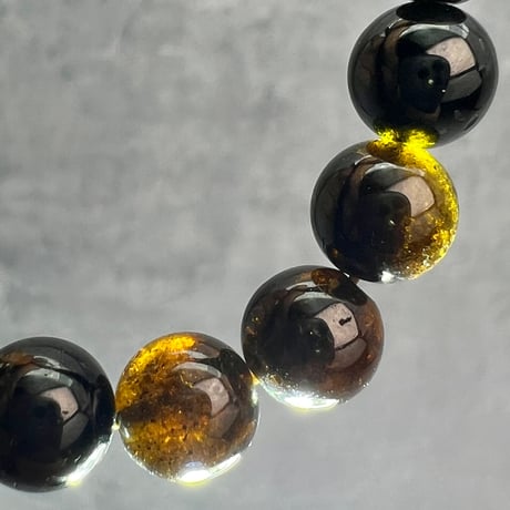 ネパール産🇳🇵ヒマラヤドラバイトトルマリン ブレスレット7mm内径16/Nepal Himalayan dravite tourmaline Bracelet