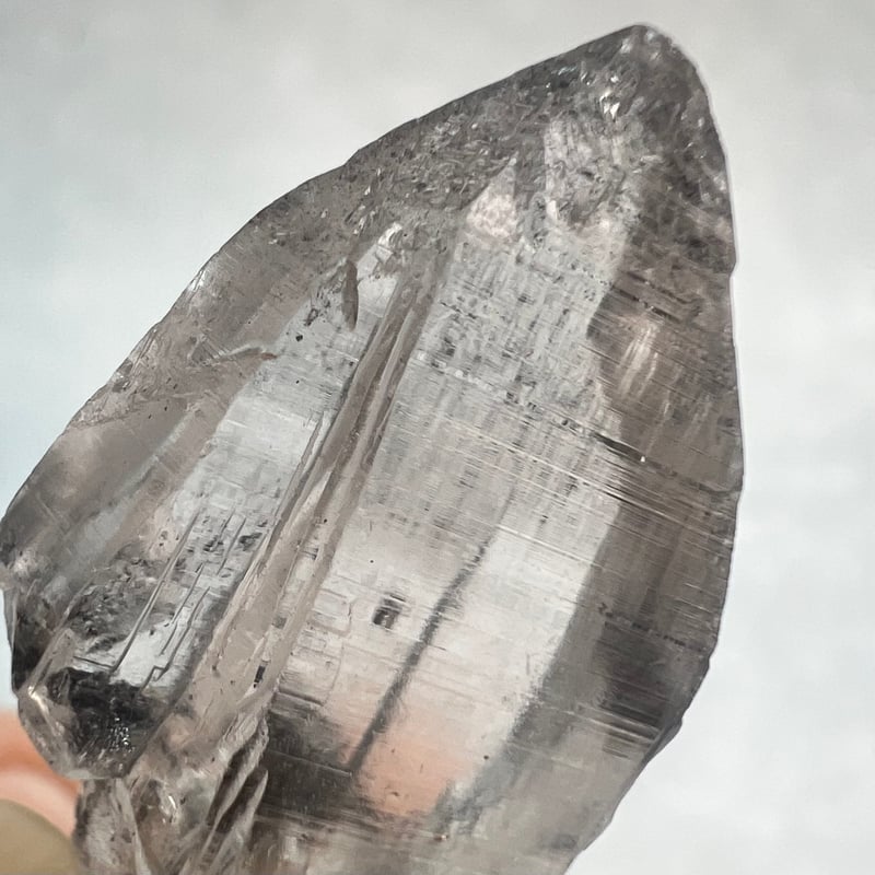 カイラス産】天然ヒマラヤ水晶バチカン付きペンダントトップ⑧/Kailash