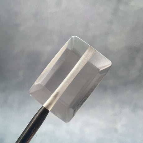 【ガウリシャンカール産】天然ヒマラヤスモーキークォーツ"手磨き加工"スクエアビーズ④/Gaurishankar Himalayan Smoky Quartz Square Beads