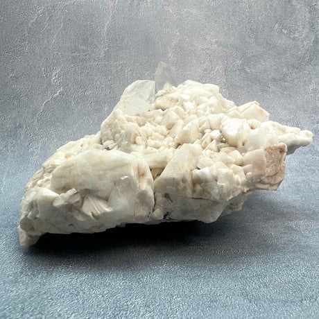 【大特価】ガネッシュヒマール産曹長石&クローライトイン天然ヒマラヤ水晶/Ganesh Himal Feldspar&Chlorite in Himalayan Quartz