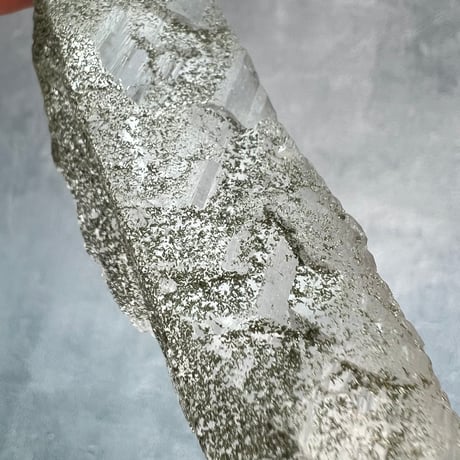 【ガネッシュヒマール産】クローライトイン天然ヒマラヤ水晶/Ganesh Himal Chlorite in Himalayan Quartz