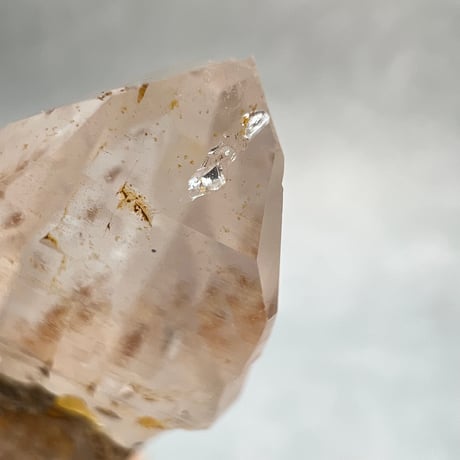 【ガネッシュヒマール産】リモナイトイン天然ヒマラヤ水晶/Ganesh Himal Limonite Himalayan Quartz