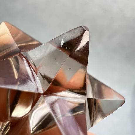 【ガウリシャンカール産】天然ヒマラヤスモーキークォーツ アステロイド④/Gaurishankar HimalayanSmoky Quartz "Asteroid"Super Markaba Star