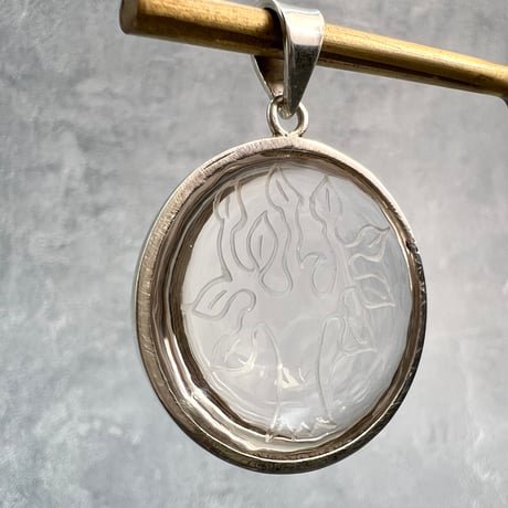 【ガネッシュヒマール産】天然ヒマラヤ水晶"ツリーオブライフ"S/Vペンダントトップ②/Ganesh Himal "Tree of Life"S/V Pendant Top