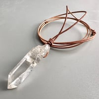 【ガネッシュヒマール産】天然ヒマラヤ水晶ペンダント/GaneshHimal Natural Pendant