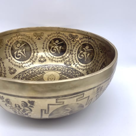 7メタルシンギングボール23/阿弥陀如来a  ネパール産ハンドメイド