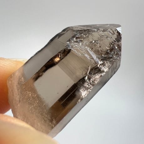 【ガウリシャンカール産】天然ヒマラヤスモーキークォーツポイントセット①/GauriShankar Himalayan Smoky Quartz Point Set