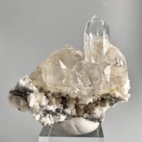 【ガネッシュヒマール産】雲母&長石入り天然ヒマラヤ水晶 クラスター② Ganesh Himal Mica&Feldspar in Himalayan Quartz Cluster