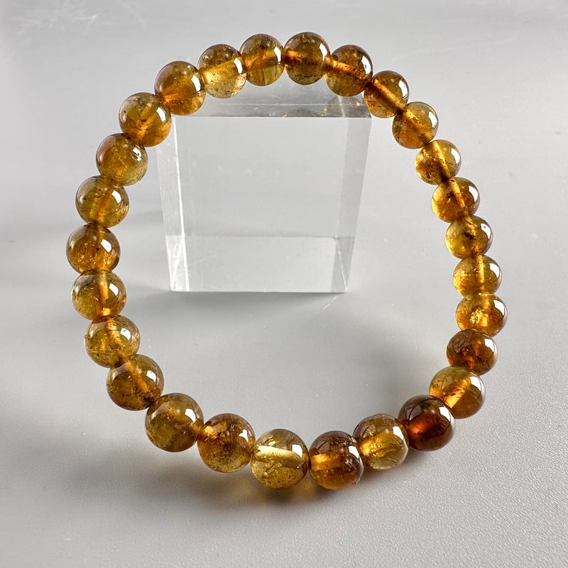 ネパール産??ハニートルマリン ブレスレット/Nepal HoneyTourmaline 