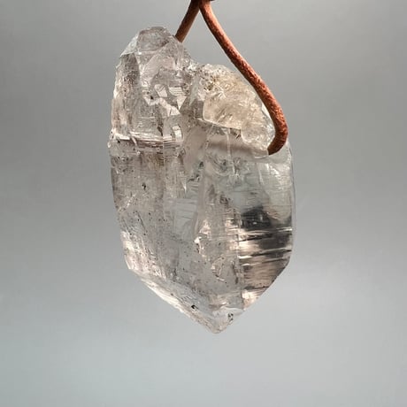 【ガネッシュヒマール産】天然ヒマラヤ水晶ペンダントトップ⑩/Ganesh Himal Natural Pendant Top