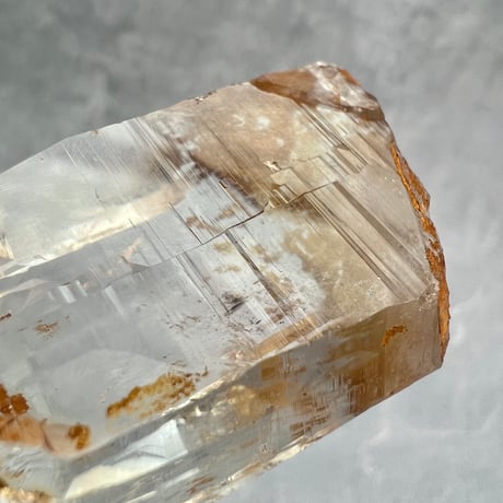 ハイクオリティ【ガネッシュヒマール産】リモナイトイン天然ヒマラヤ水晶/Ganesh Himal Limonite in Himalayan Quartz