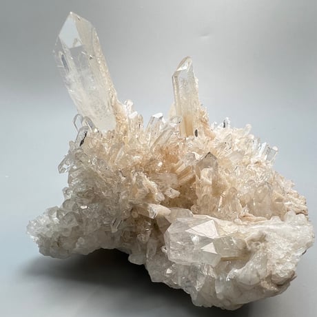 【マカルー産】天然ヒマラヤ水晶クラスター/Makalu Himalayan Quartz Cluster