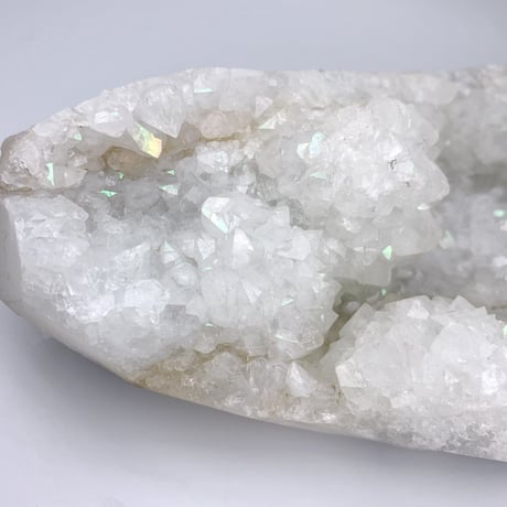 天然レインボークォーツ天然虹色水晶インド産(鑑別書付き)/Rainbow Quartz