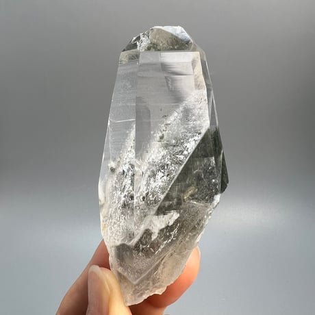 【ガネッシュヒマール産】クローライトイン天然ヒマラヤ水晶/Ganesh Himal Chlorite in Himalayan Quartz