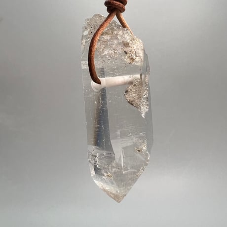 【ガネッシュヒマール産】天然ヒマラヤ水晶ペンダントトップ⑭/Ganesh Himal Natural Pendant Top