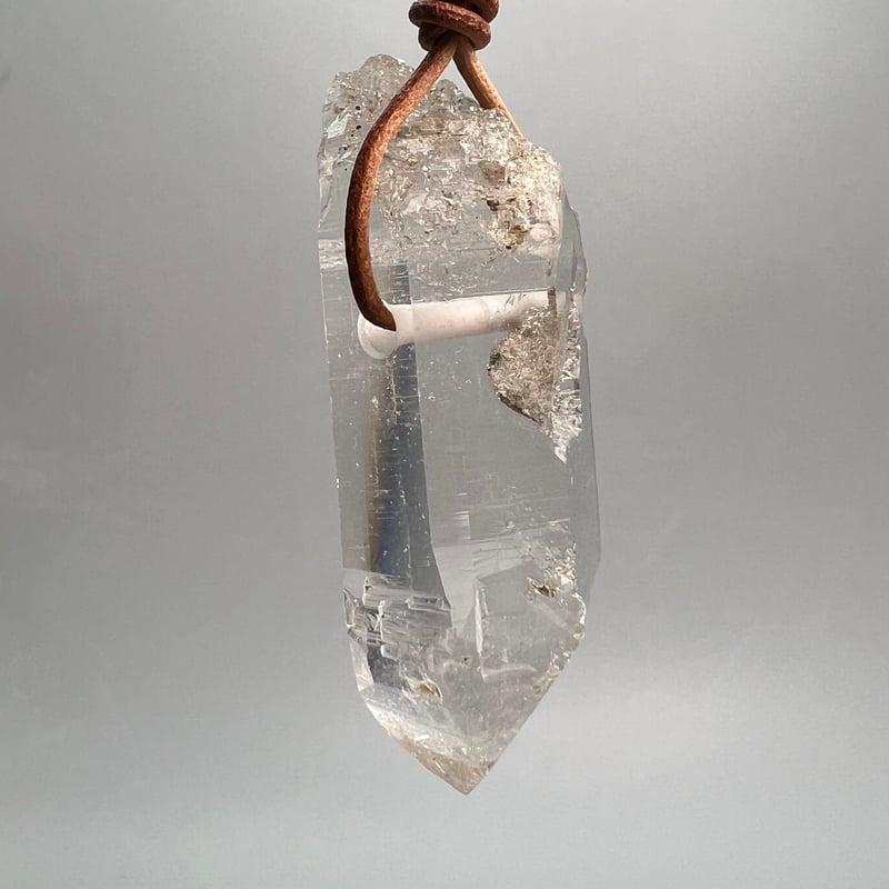 ガネッシュヒマール産】天然ヒマラヤ水晶ペンダントトップ⑭