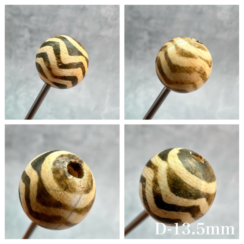 プンテックビーズ】13mm/Pumtek Beads | 【RUNTA】ルンタ | ヒマラヤ