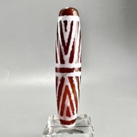 天珠 （めのう）/ カーネリアン ④ Dzi Beads Carnelian