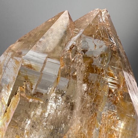 【ガネッシュヒマール産】リモナイトイン天然ヒマラヤ水晶/Ganesh Himal Limonite in Himalayan Quartz