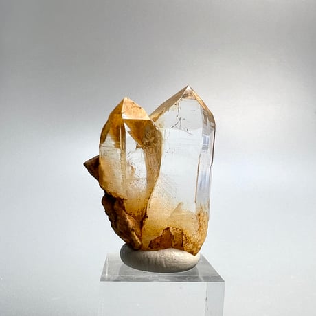 【ガネッシュヒマール産】天然ヒマラヤ水晶/Ganesh Himal Limonite in Himalayan Quartz