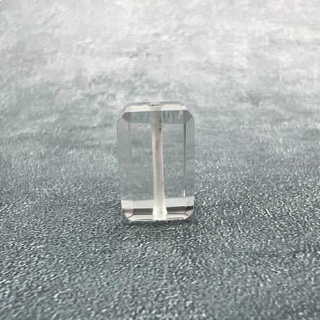 【ガネッシュヒマール産】天然ヒマラヤ水晶"手磨き加工"スクエアビーズ⑤/Ganesh Himal  Himalayan Quartz Square Beads