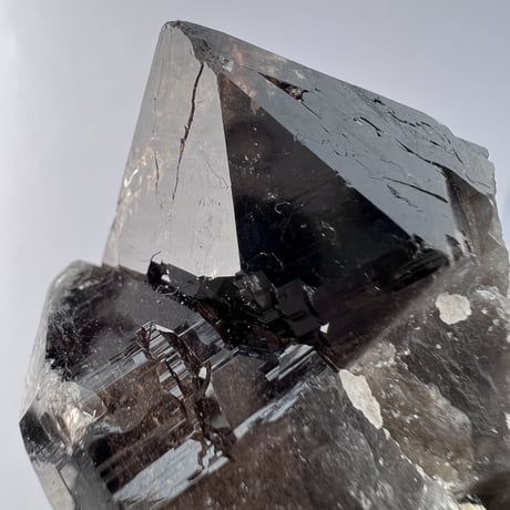 ガウリシャンカール産天然ヒマラヤ水晶クラスター/GauriShankar Himalayan Smoky Quartz Cluster