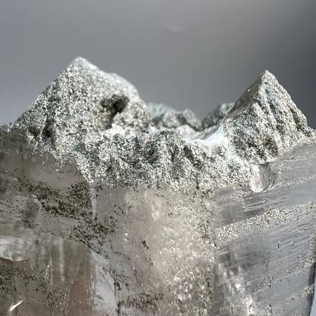 【ガネッシュヒマール産】クローライトイン天然ヒマラヤ水晶/Ganesh Himal Chlorite in Himalayan Quartz