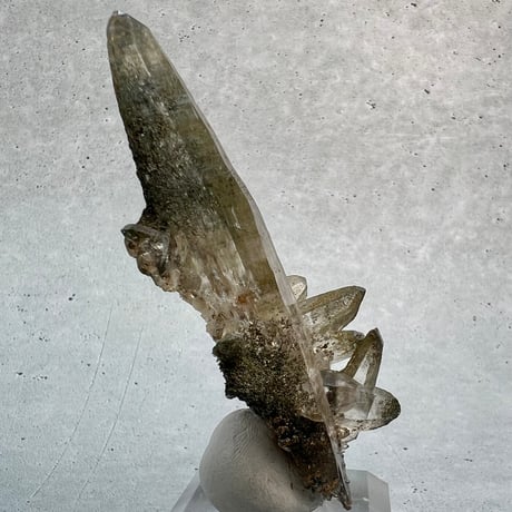 【ガネッシュヒマール産】クローライトイン天然ヒマラヤ水晶/Ganesh Himal Chlorite in Himalayan Quartz