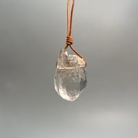 【ガネッシュヒマール産】天然ヒマラヤ水晶ペンダントトップ⑩/Ganesh Himal Natural Pendant Top
