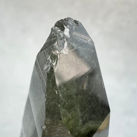 【ガネッシュヒマール産】クローライトイン天然ヒマラヤ水晶/Ganesh Himal Chlorite in Himalayan Quartz Point