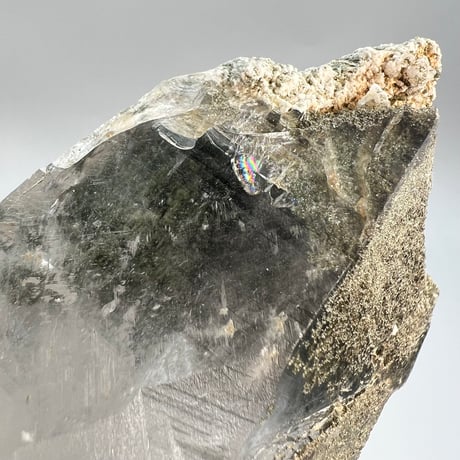 大特価【ガネッシュヒマール産】クローライトイン天然ヒマラヤ水晶❽/Ganesh Himal Chlorite in Himalayan Quartz