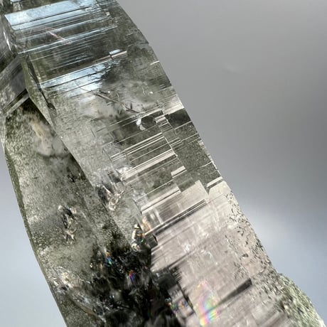 【ガネッシュヒマール産】クローライトイン天然ヒマラヤ水晶/Ganesh Himal Chlorite in Himalayan Quartz