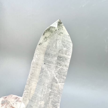 【マナスル産】クローライトイン天然ヒマラヤ水晶ポイント/Manaslu Chlorite in Himalayan Quartz Point