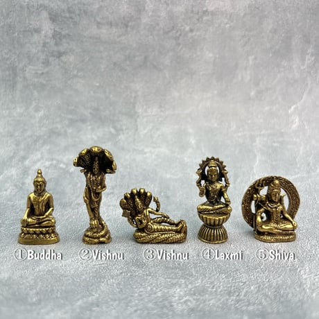 ミニ仏像【A】 / Mini Statue"Buddha/Vishnu/Laxmi/Shiva"