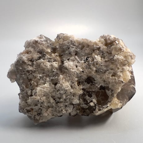 【ガウリシャンカール産】天然ヒマラヤスモーキークォーツクラスター GauriShankar Himalayan Smoky Quartz Cluster