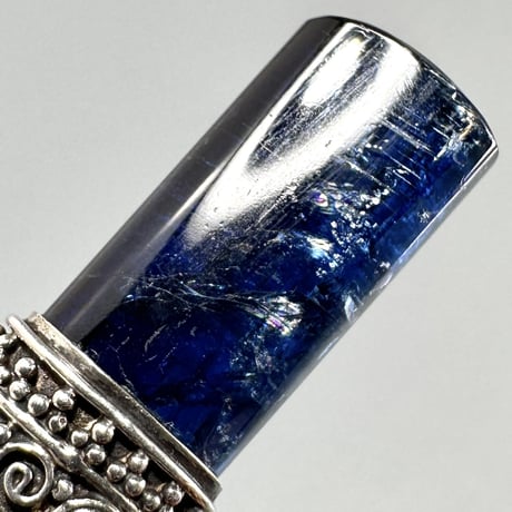 ネパール産ヒマラヤカイヤナイトS/V925ペンダントトップ ③ NEPAL Himalayan Kyanite Pendant Top