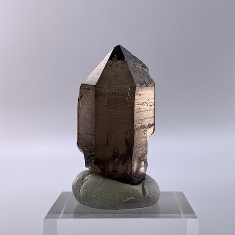 ガウリシャンカール産天然ヒマラヤスモーキークォーツポイント/GauriShankar Himalayan Smoky Quartz Point
