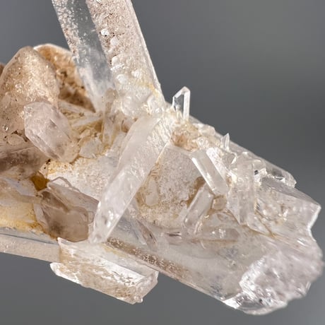 【マカルー産】天然ヒマラヤ水晶クラスター/Makalu  Himalayan Quartz Cluster