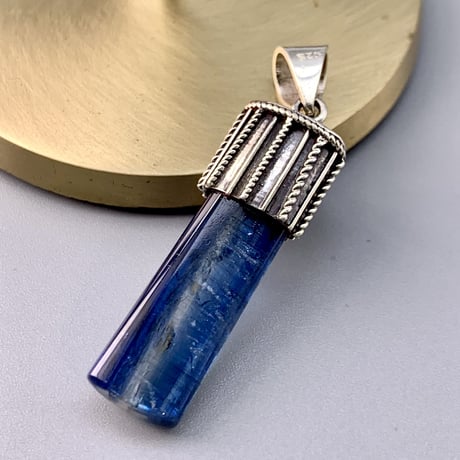 🗻  ネパール産ヒマラヤカイヤナイトS/V925ペンダントトップB-5️⃣/NEPAL Himalayan Kyanite Pendant Top