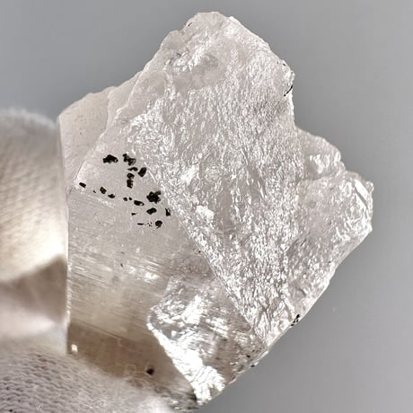 【ガネッシュヒマール産】クローライトイン天然ヒマラヤ水晶ミニポイント"BB" Ganesh Himal Chlorite in Himalayan Quartz Mini Point