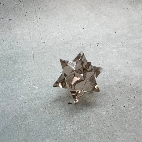【ガウリシャンカール産】天然ヒマラヤスモーキークォーツ アステロイド⑤/Gaurishankar HimalayanSmoky Quartz "Asteroid"Super Markaba Star