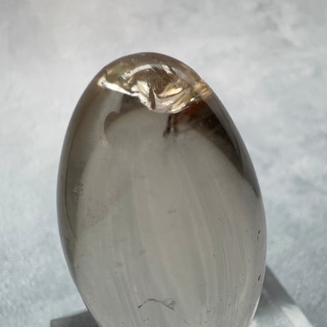 【ガウリシャンカール産】天然ヒマラヤ水晶スモーキークォーツ シヴァリンガム/GauriShankar Himalayan Smoky Quartz ShivaLingam