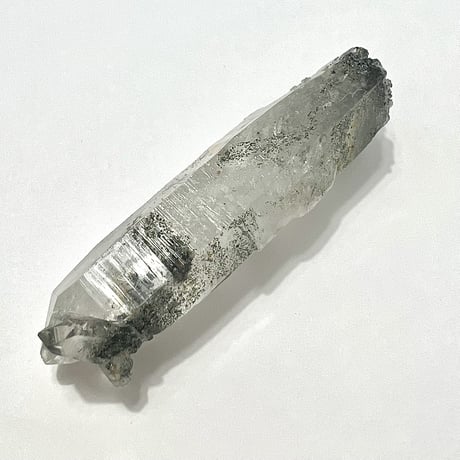 【マナスル産】クローライトイン天然ヒマラヤ水晶ポイント/Manaslu Chlorite in Himalayan Quartz Point