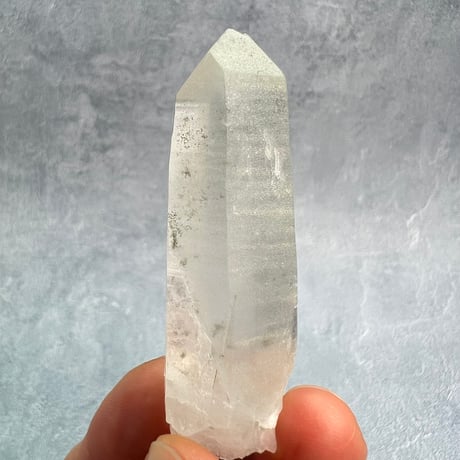 【マナスル産】クローライトイン天然ヒマラヤ水晶/Manaslu Chlorite in Himalayan Quartz