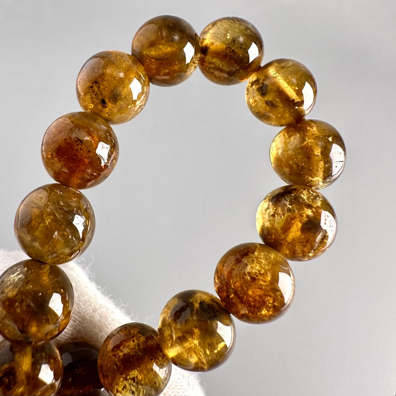 ネパール産🇳🇵ハニートルマリンブレスレット/Nepal Honey Tourmaline