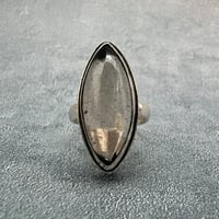 【ガウリシャンカール産】天然ヒマラヤスモーキークォーツ シルバー925デザインリング/GauriShankar Smoky Quartz Silver925 Design Ring